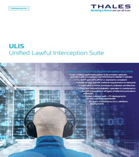 Unified Lawful Interception Suite .